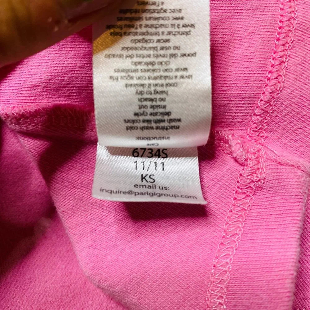 Hartstrings‎ Girls Knit A-Line Tank Dress Pink Ribboned Flower Waist Size 10